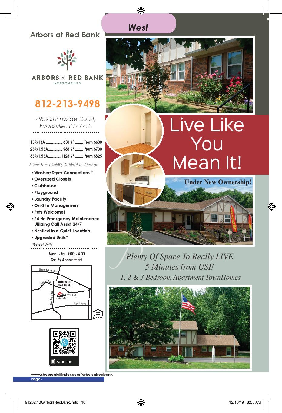 Arbors at Red Bank Apartment in Evansville, IN